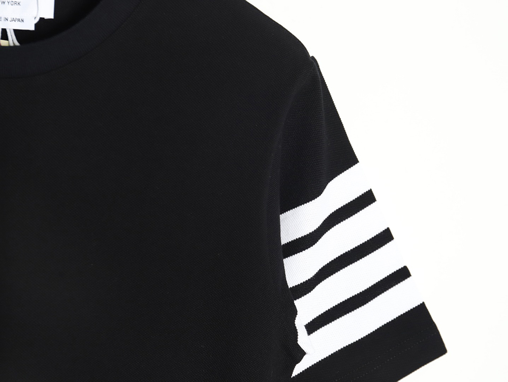 Thom Browne classic four-bar short sleeve TSK3