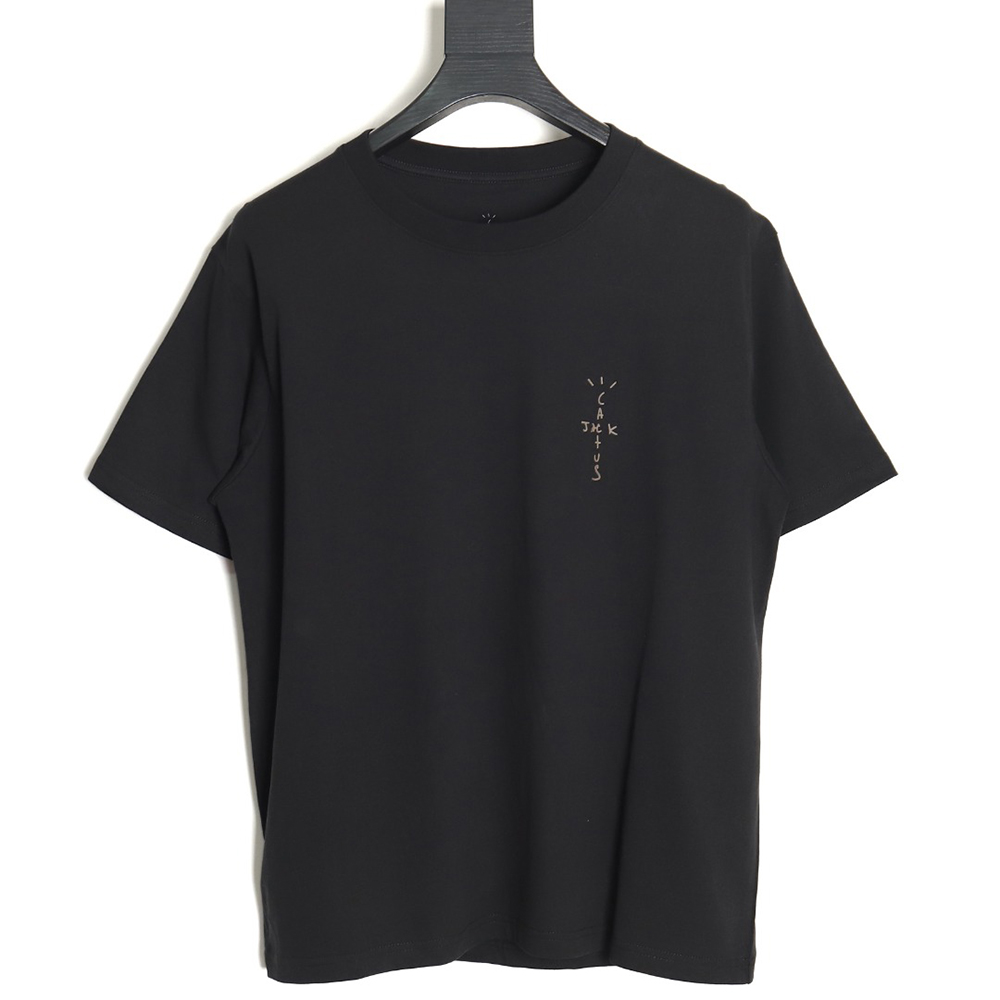 Travis Scott short-sleeved T-shirt with small logo TSK1