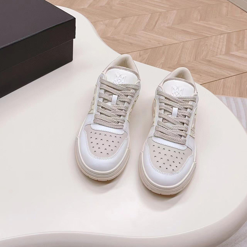 Amiri Classic Low White Pink