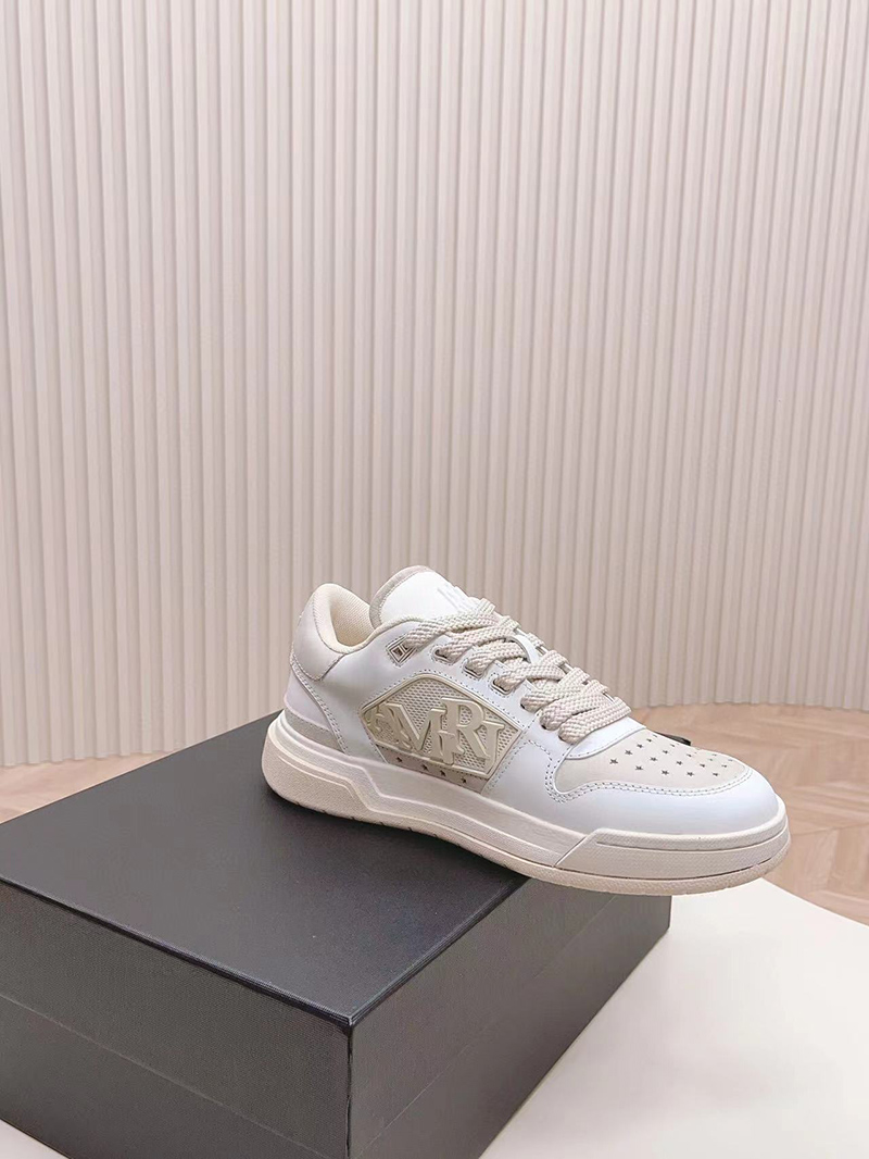 Amiri Classic Low White Pink
