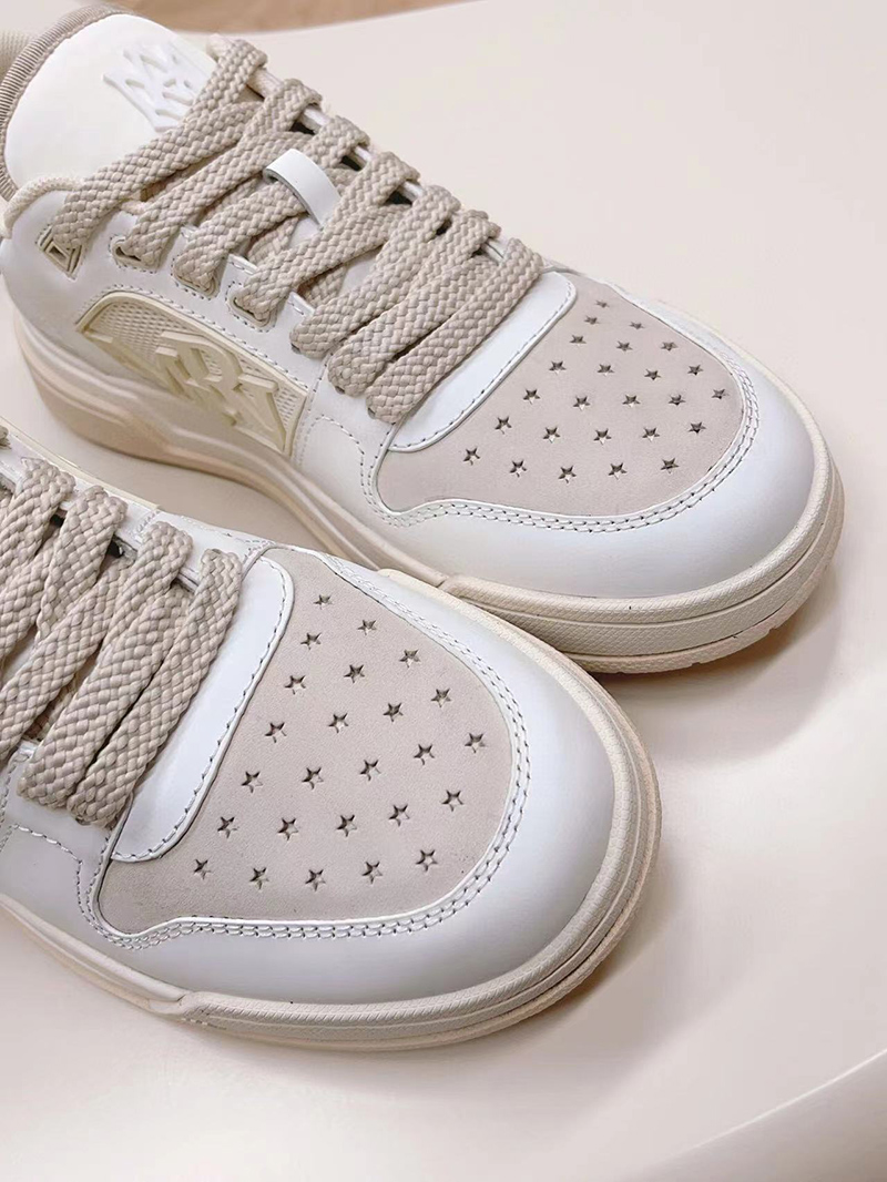 Amiri Classic Low White Pink