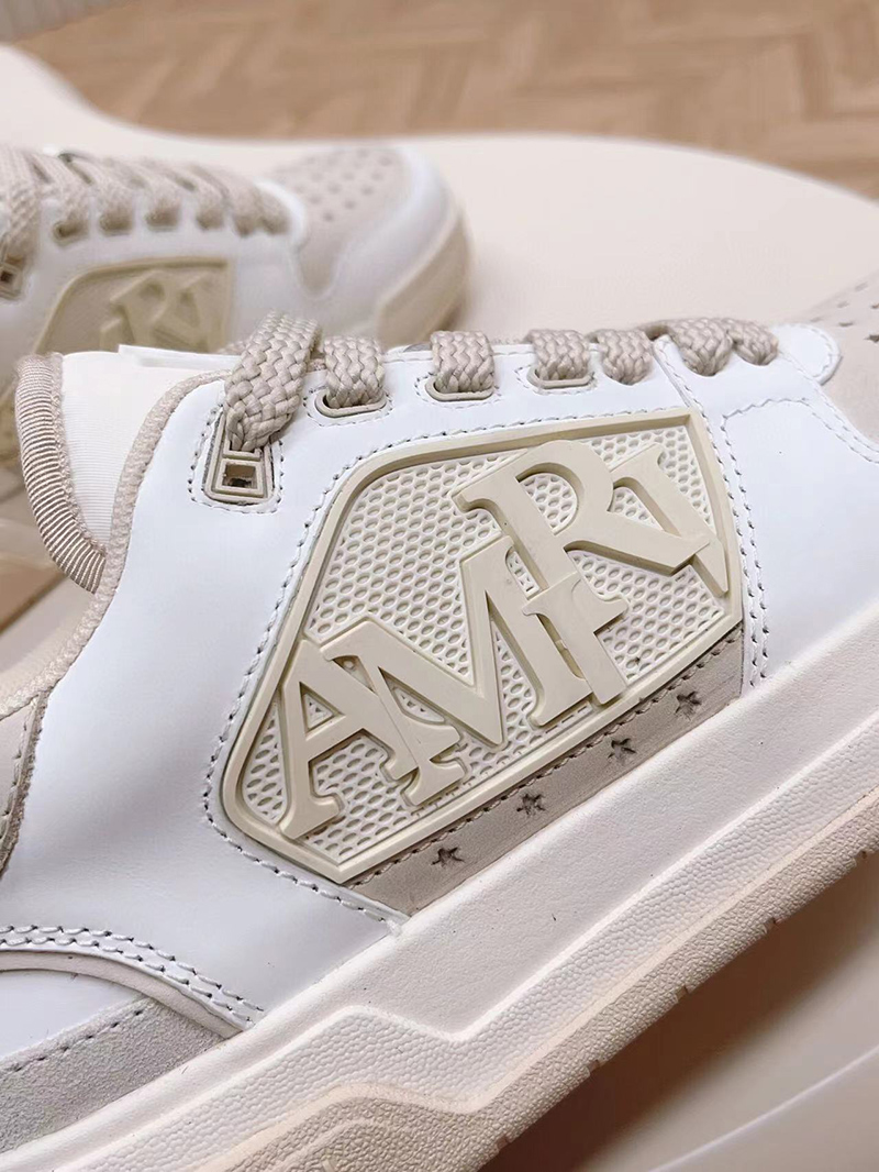 Amiri Classic Low White Pink