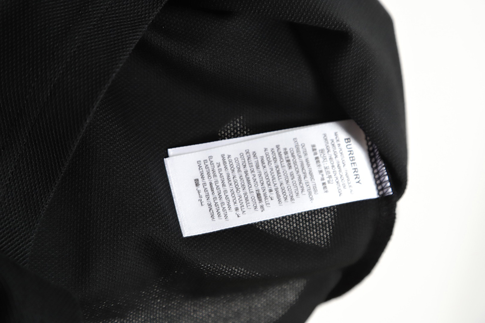 Burberry BBR23SS towel embroidery circle short-sleeved polo shirt TSK4