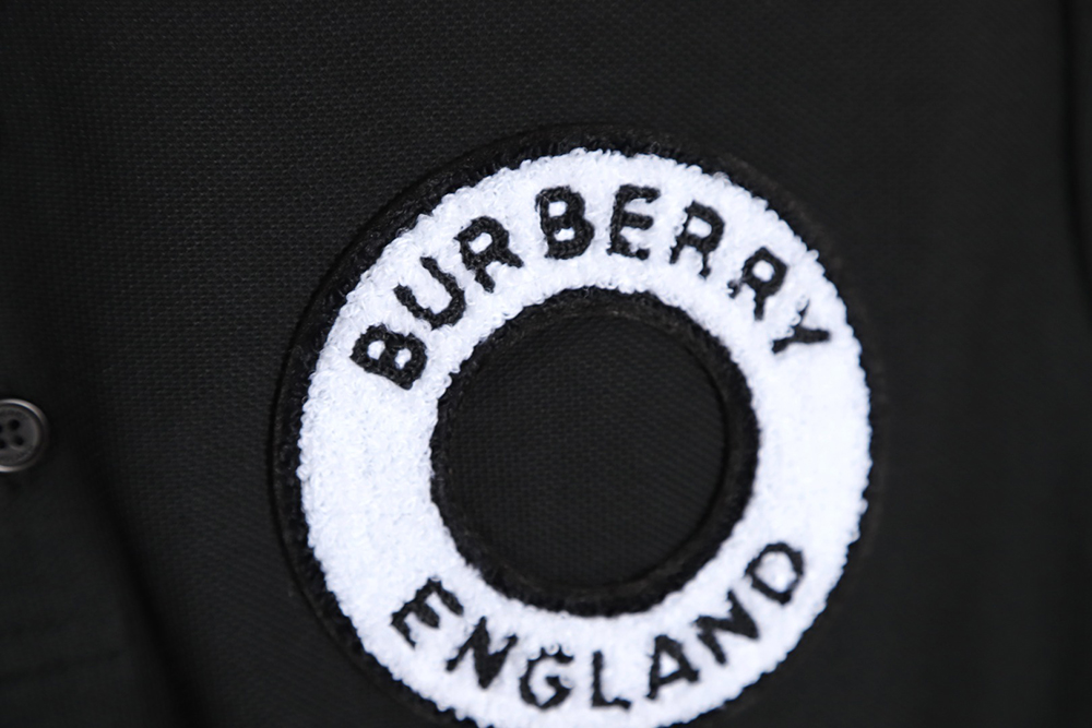Burberry BBR23SS towel embroidery circle short-sleeved polo shirt TSK4
