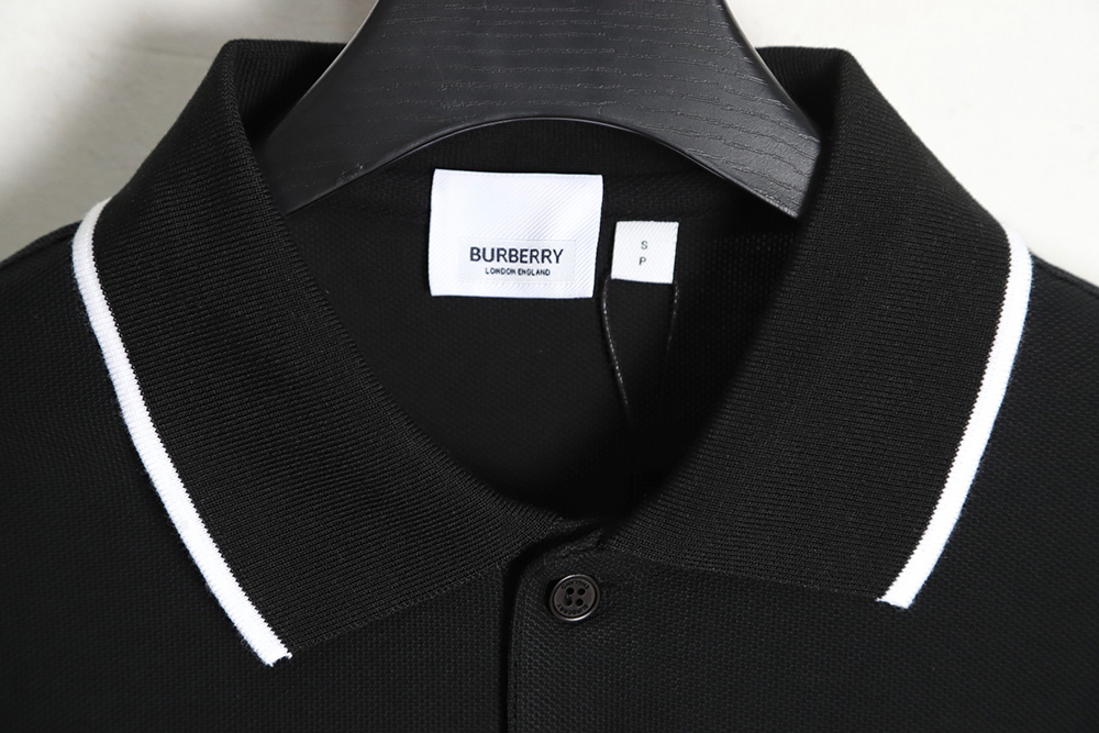 Burberry BBR23SS towel embroidery circle short-sleeved polo shirt TSK4