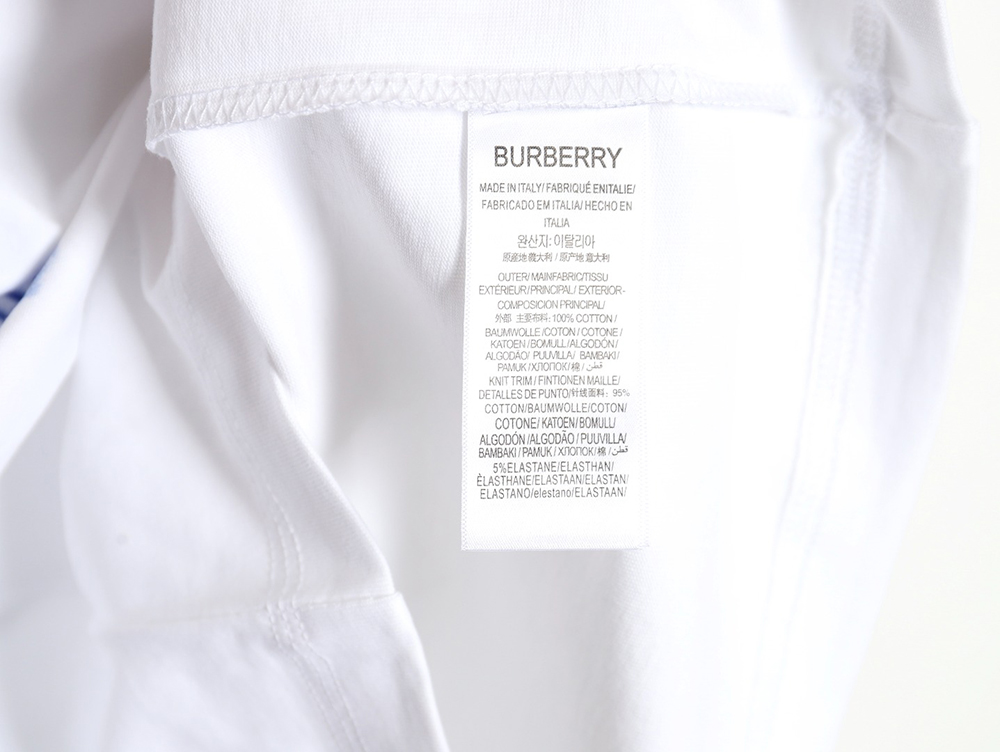 Burberry 24SS Botanical Series Rose Print Short Sleeve T-shirt