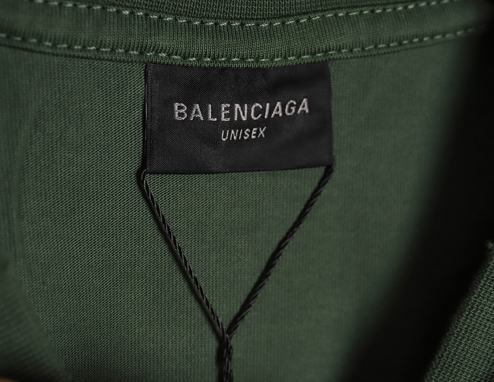 Balenciaga 23SS Masking Tape Short Sleeve T-Shirt