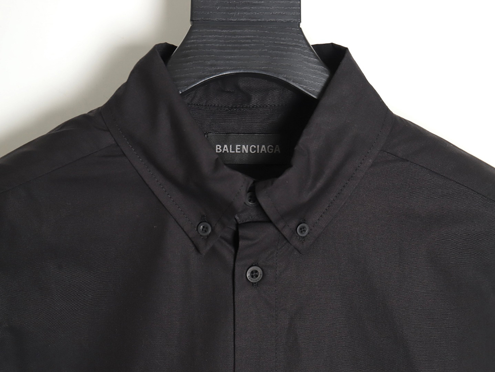Balenciaga 24SS fuzzy cola print short-sleeved shirt