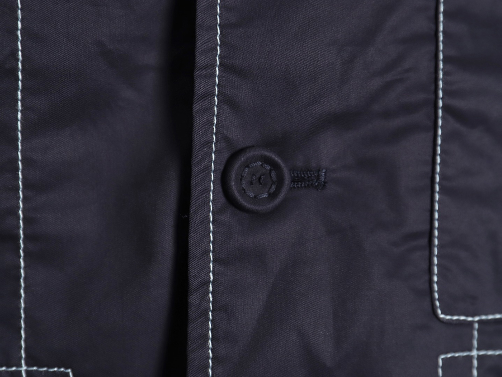 Dior CD24SS topstitched three-pocket work jacket
