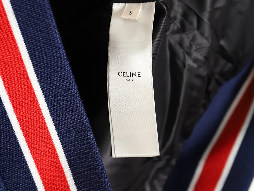 Celine CE24SS double-faced plain webbing hooded jacket