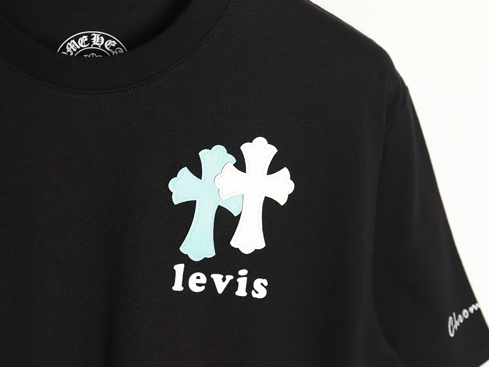 Chrome Hearts CH X Levis Cross Short Sleeve T-Shirt TSK2