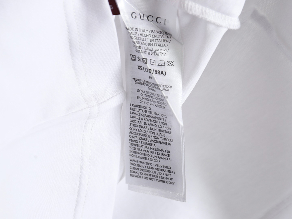 Gucci 24SS Anniversary Limited Edition Striped Short Sleeve T-Shirt
