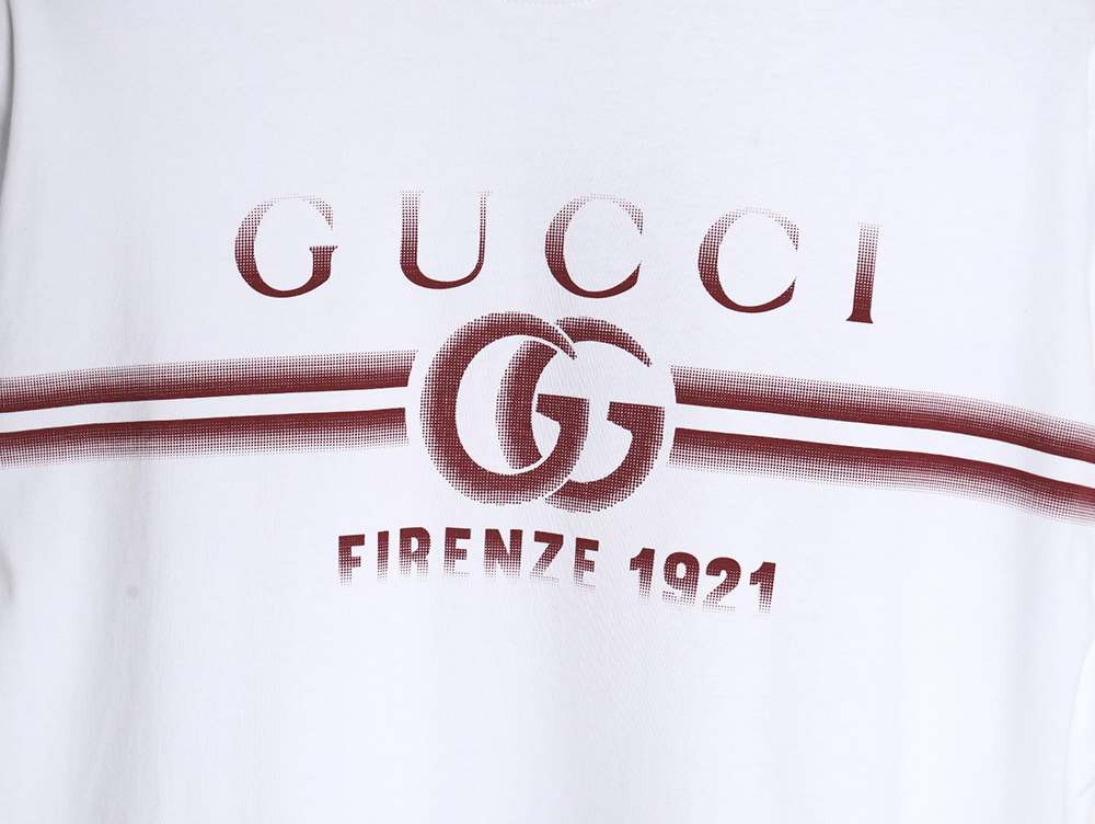 Gucci 24SS Anniversary Limited Edition Striped Short Sleeve T-Shirt