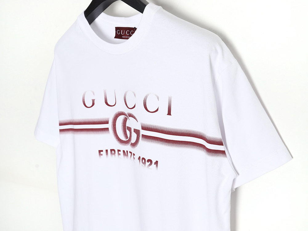 Gucci 24SS Anniversary Limited Edition Striped Short Sleeve T-Shirt