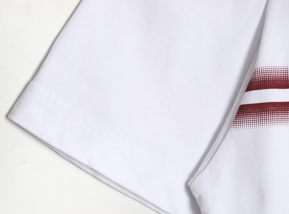 Gucci 24SS Anniversary Limited Edition Striped Short Sleeve T-Shirt