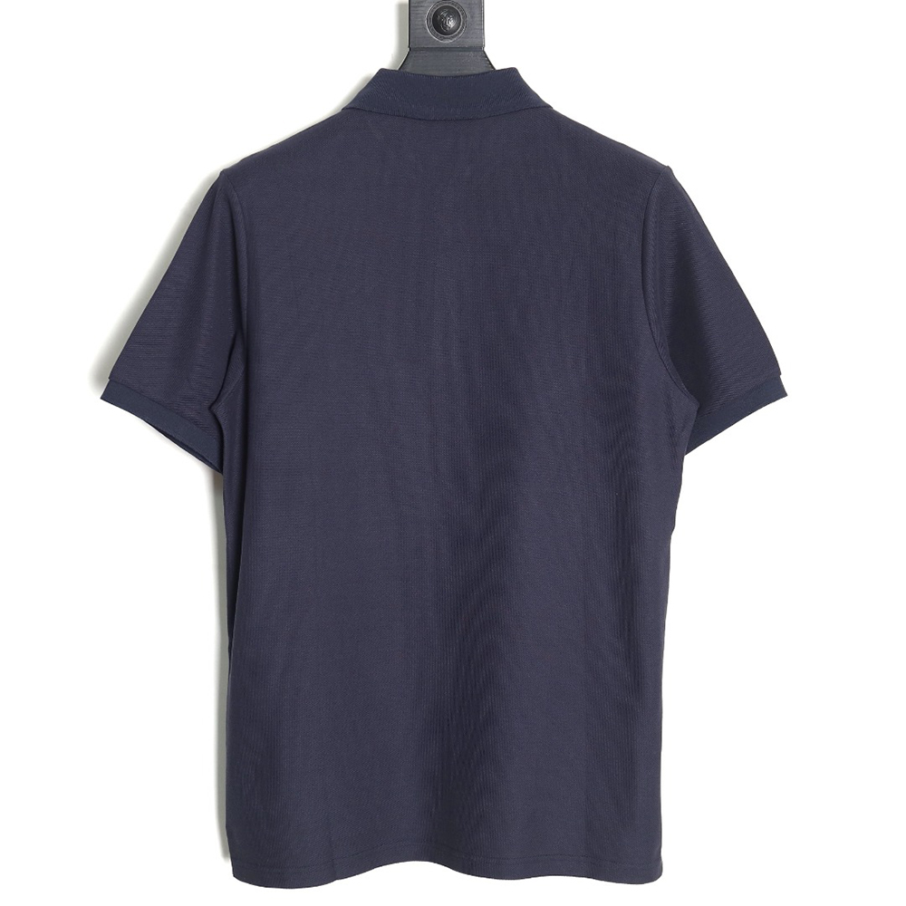 Louis Vuitton 23SS letter embroidered logo short-sleeved polo shirt TSK4