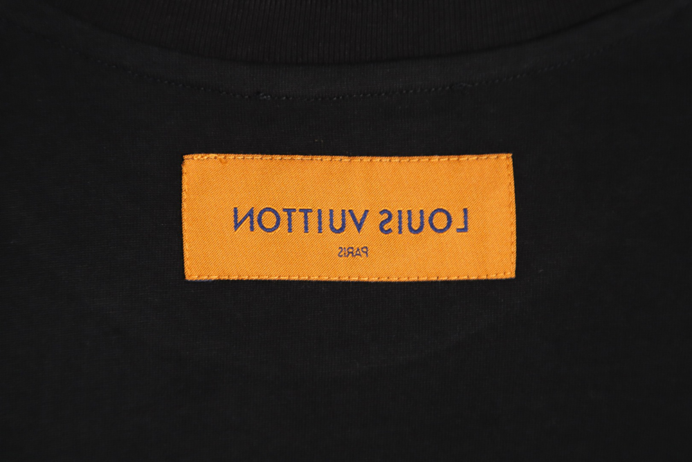 Louis Vuitton 23ss old flower letter logo printed short sleeve TSK2
