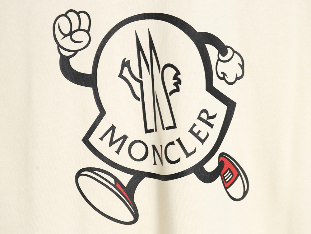 Moncler 24SS running man print short sleeve T-shirt TSK1