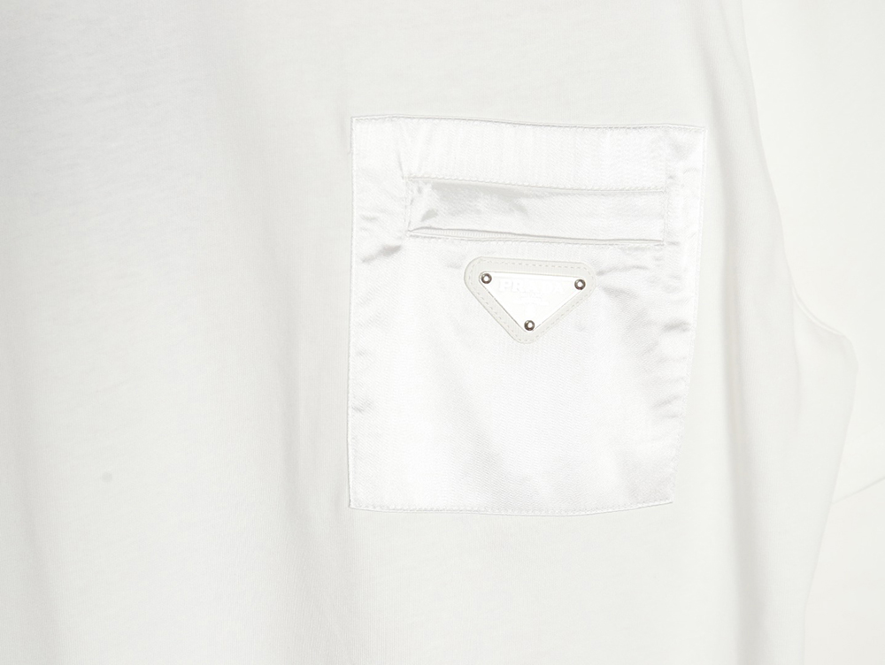 Prada 24SS chest triangle logo short sleeves