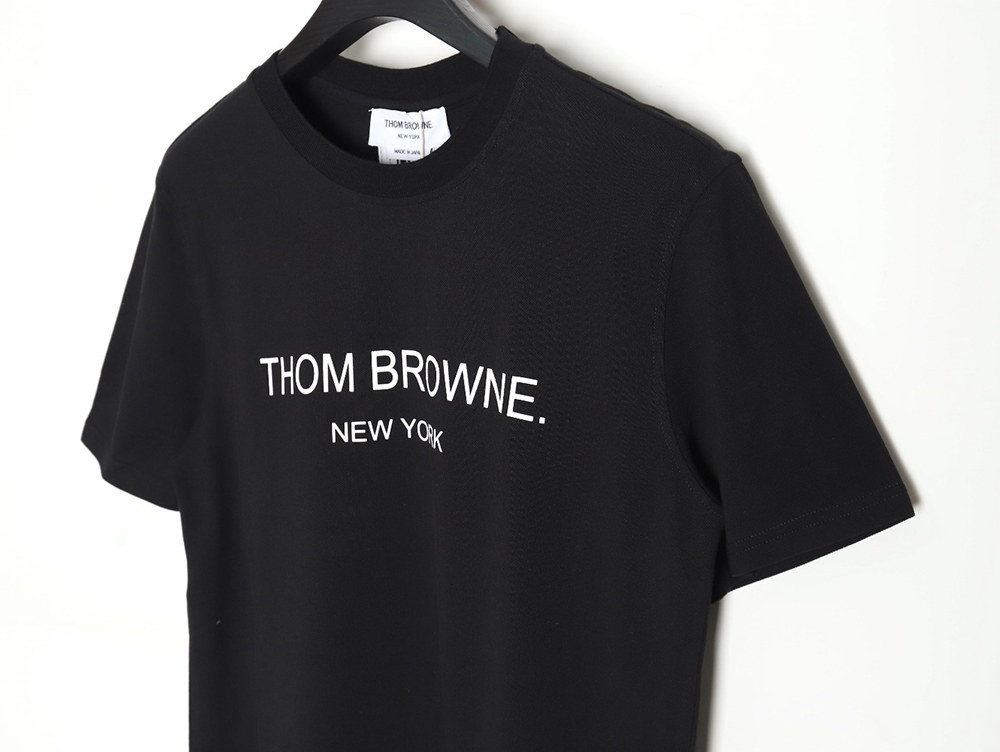Thom Browne chest print basic os version short sleeve TSK2