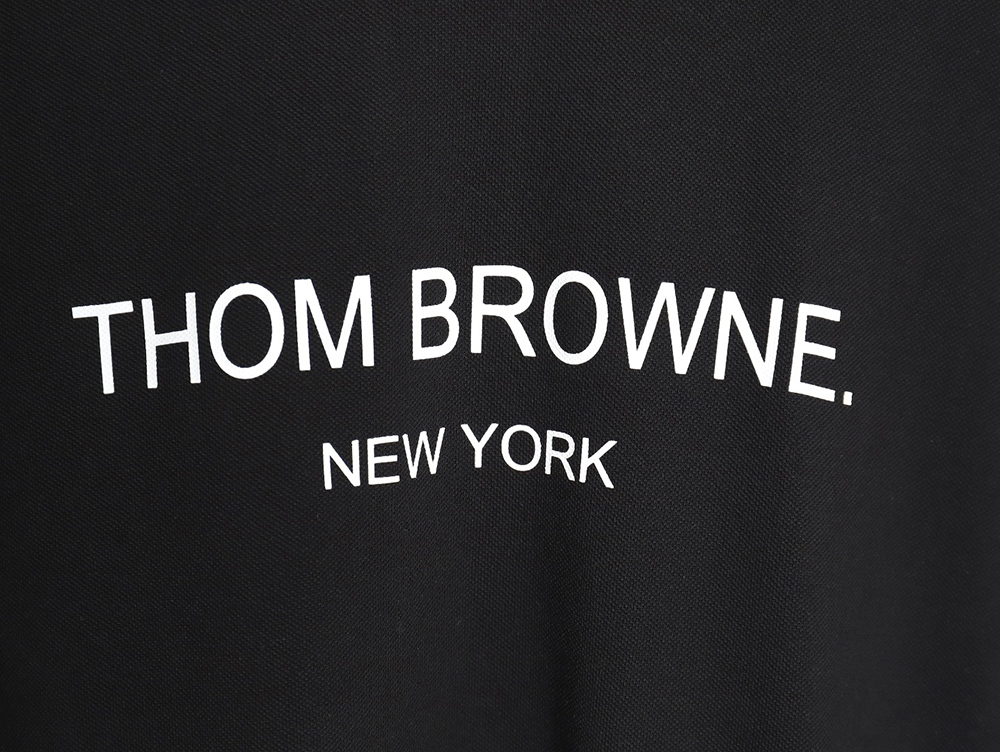 Thom Browne chest print basic os version short sleeve TSK2