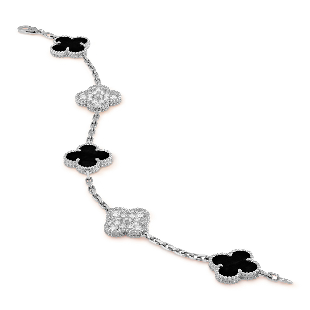 Van Cleef & Arpels Vintage Alhambra bracelet 5 motifs