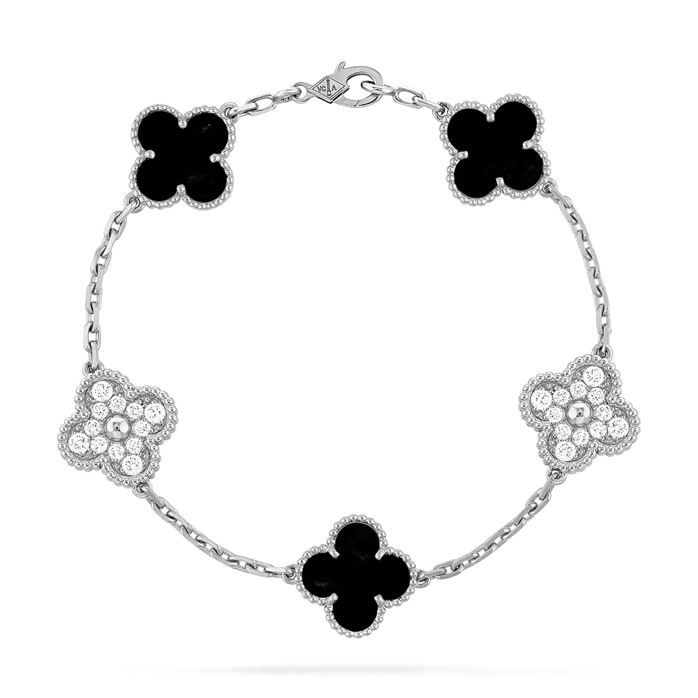 Van Cleef & Arpels Vintage Alhambra bracelet 5 motifs