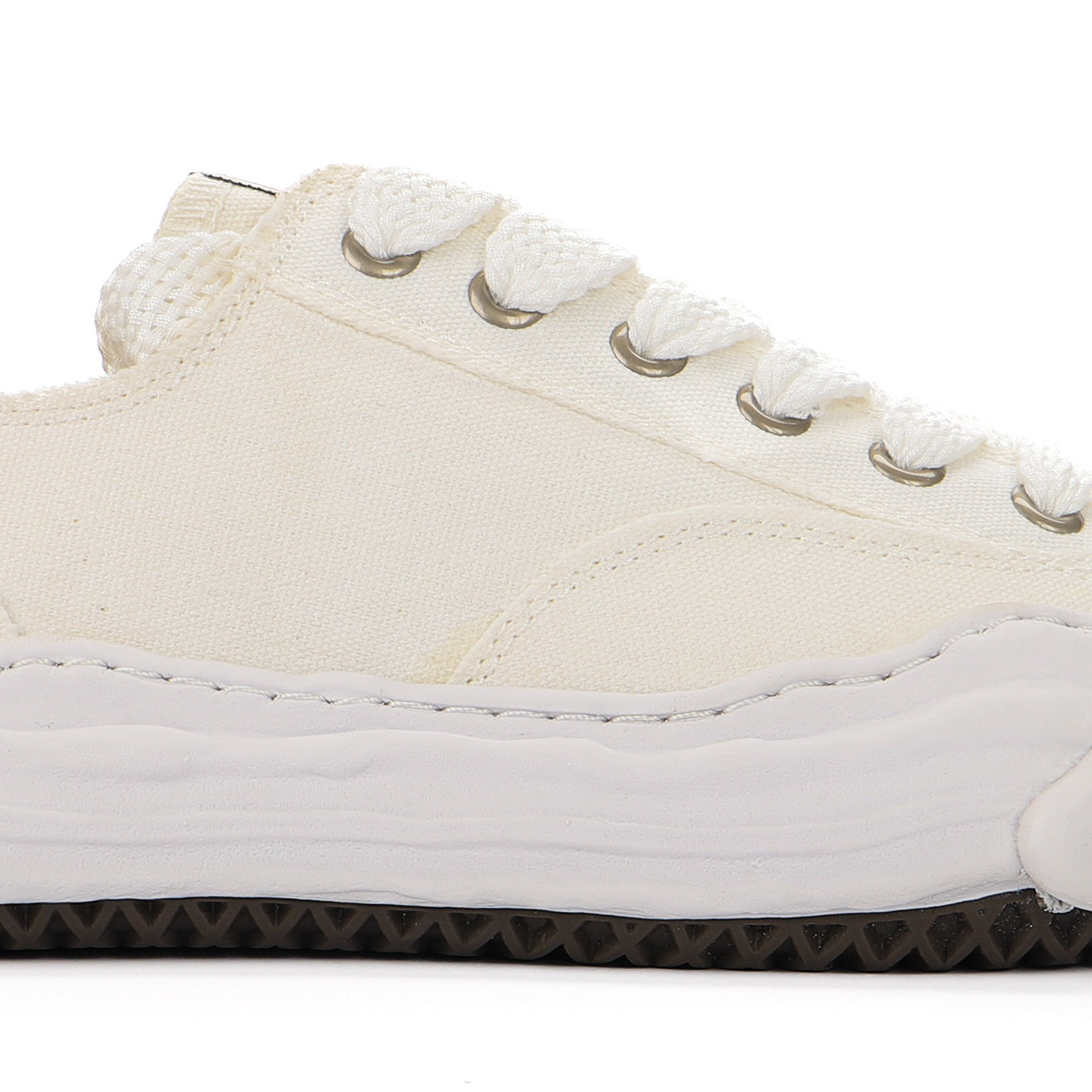 Maison Mihara Yasuhiro Hank OG Sole Canvas Low White