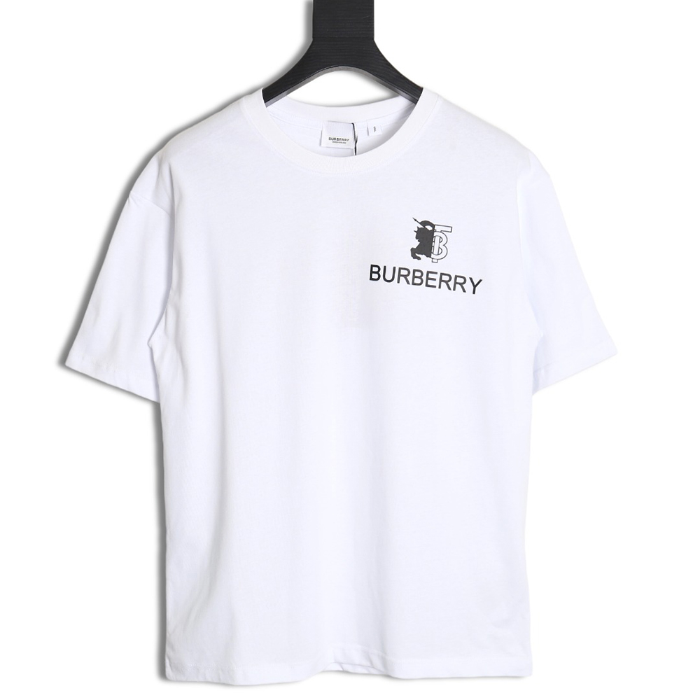 Burberry 24SS Spliced Warhorse Short Sleeve T-Shirt