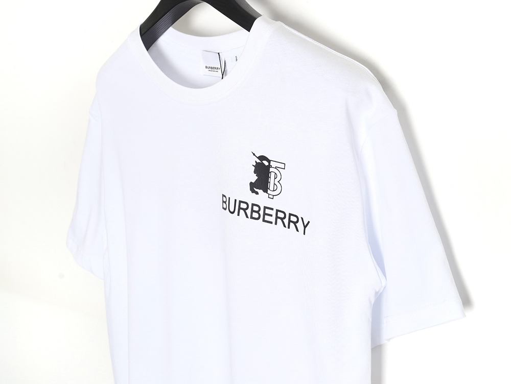 Burberry 24SS Spliced Warhorse Short Sleeve T-Shirt