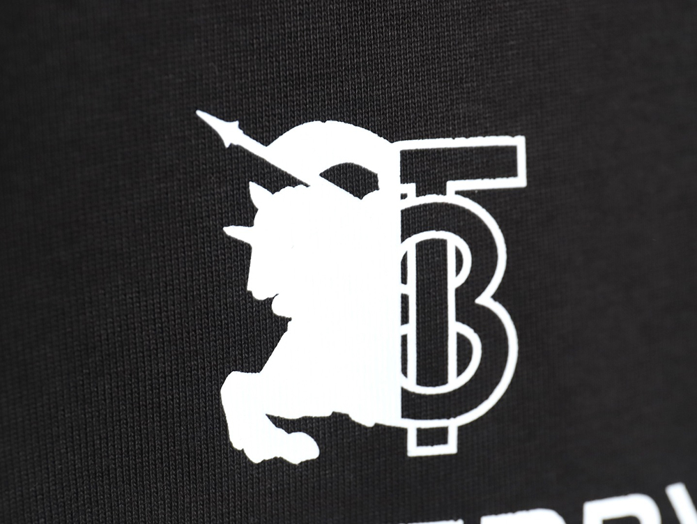 Burberry 24SS Spliced  Warhorse Short Sleeve T-Shirt