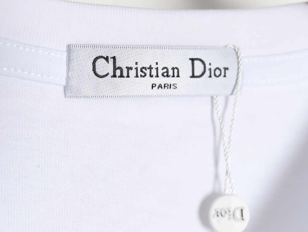 Dior 24SS safety pin short sleeve T-shirt