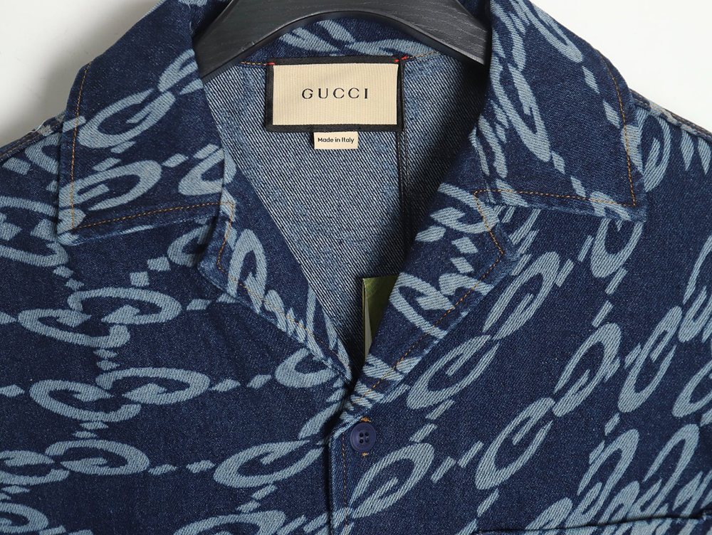 Gucci 24SS Spring and Summer New Classic Jacket Short Sleeve Shirt