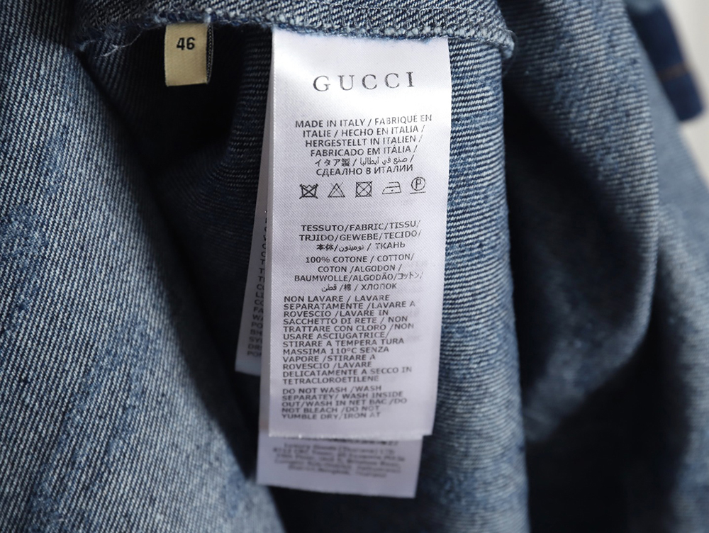 Gucci 24SS Spring and Summer New Classic Jacket Short Sleeve Shirt