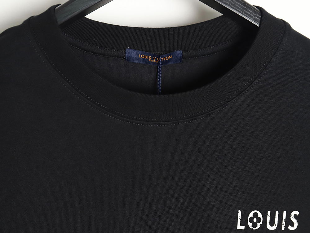 LV Chrome Hearts co-branded letter print short-sleeve