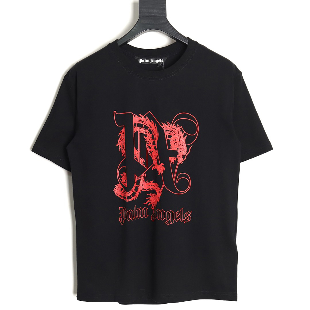 Palm Angel 24SS Year of the Dragon 3D Flying Dragon Printed Short Sleeves