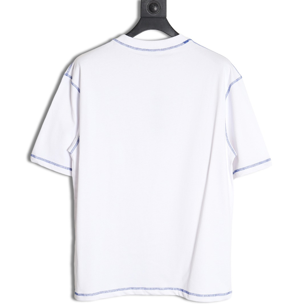 Loewe 24ss stitching rendering letter logo short sleeve