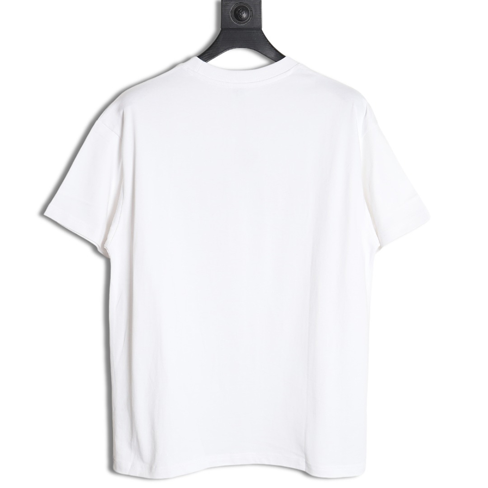 Loewe 24ss Dragon Year Limited Edition Logo Embroidered Short Sleeve T-shirt