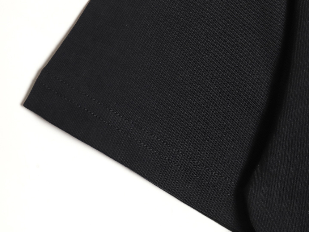 Loewe 24ss Dragon Year Limited Edition Logo Embroidered Short Sleeve T-shirt_TSK1