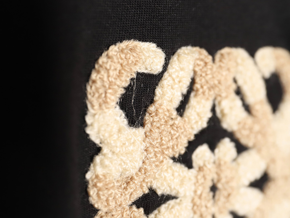 Loewe 24SS wool embroidered short-sleeved T-shirt_TSK1