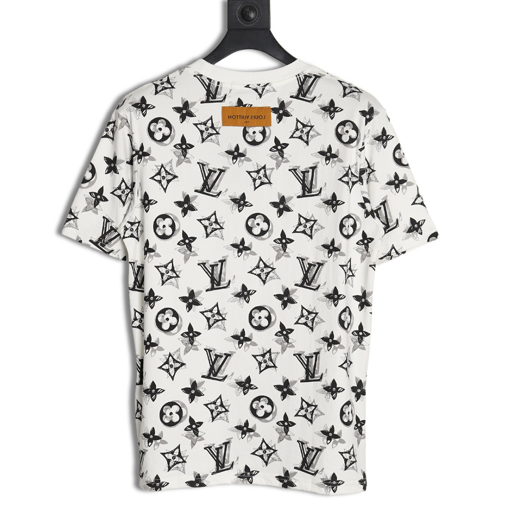Louis Vuitton all over print shadow short sleeve