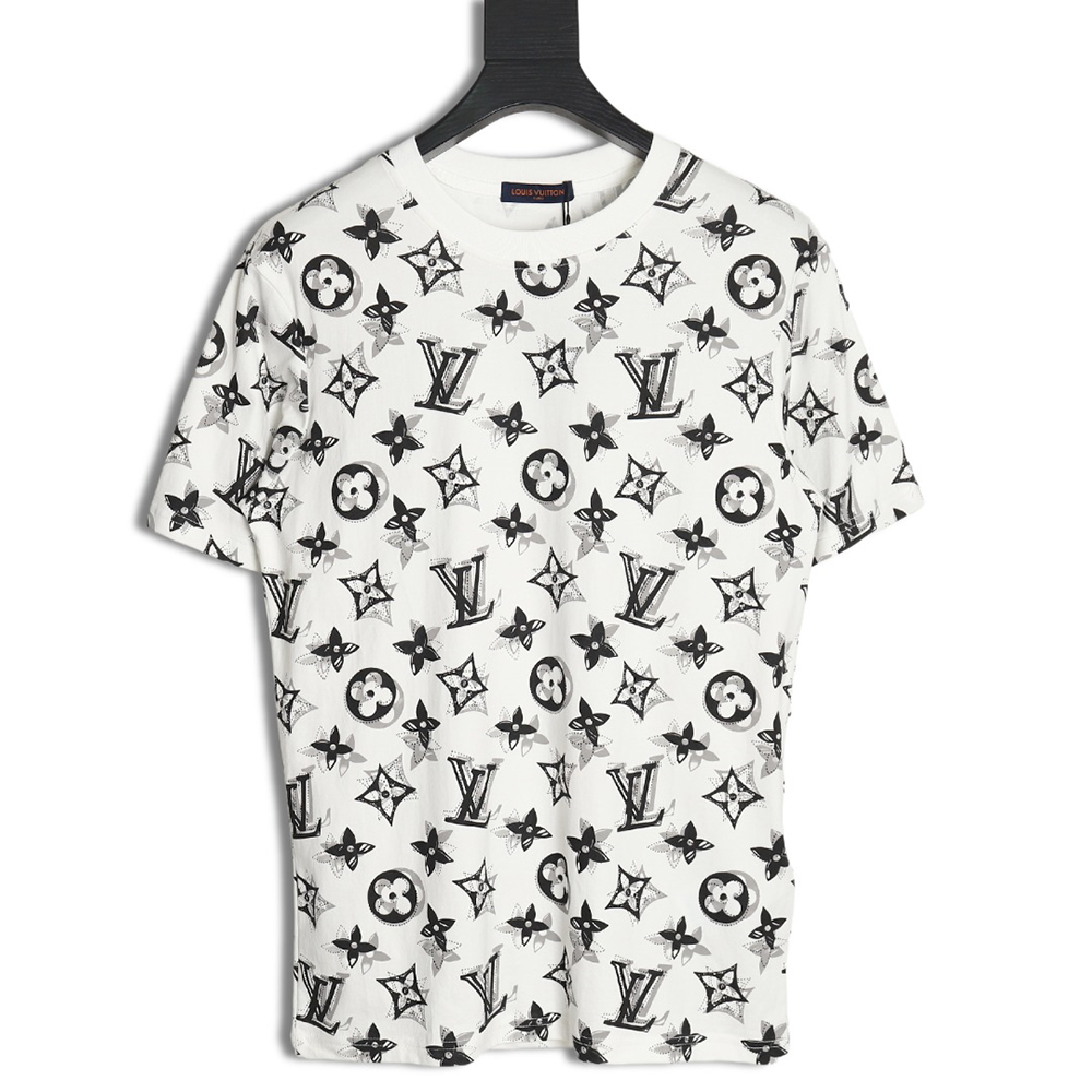 Louis Vuitton all over print shadow short sleeve