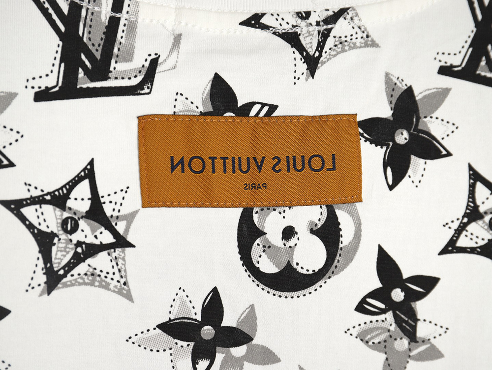 Louis Vuitton all over print shadow short sleeve