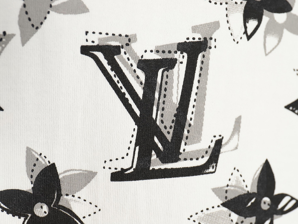 Louis Vuitton all over print shadow short sleeve
