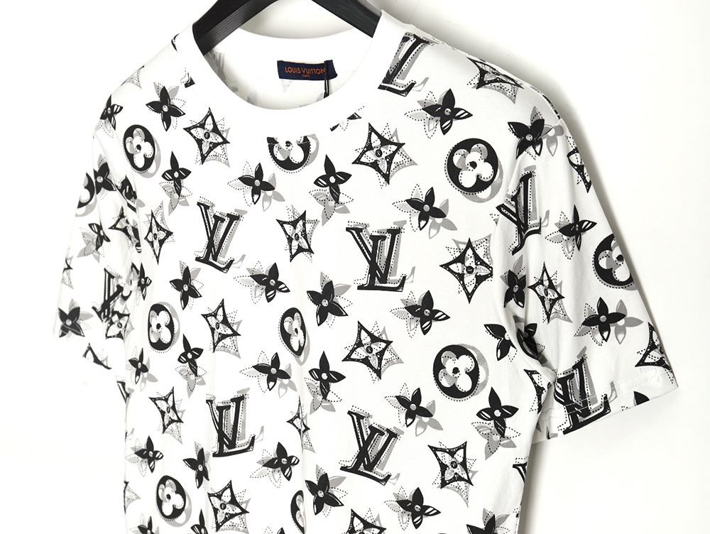 Louis Vuitton all over print shadow short sleeve