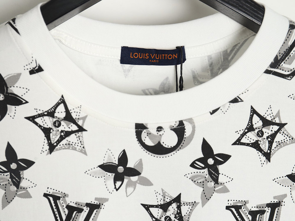 Louis Vuitton all over print shadow short sleeve