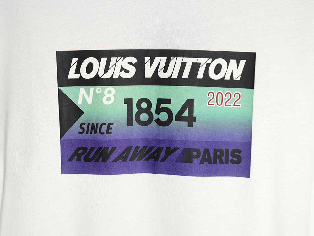 Louis Vuitton Letter LOGO Summer Couple Short Sleeve T-Shirt