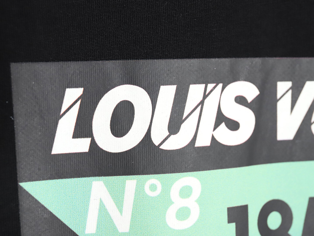 Louis Vuitton Letter LOGO Summer Couple Short Sleeve T-Shirt_TSK1