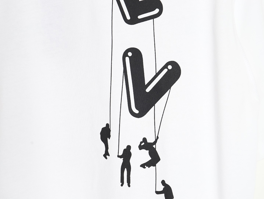 Louis Vuitton 21ss paratrooper print short sleeve