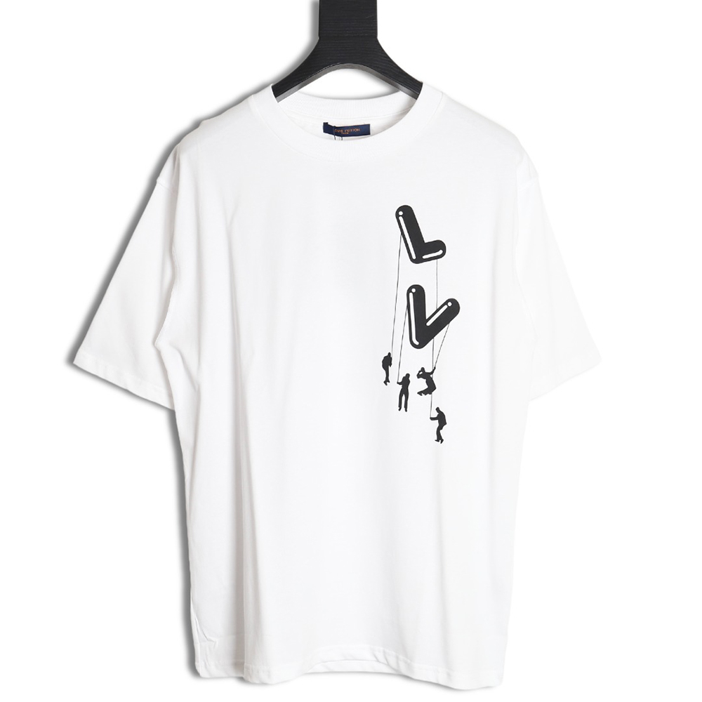Louis Vuitton 21ss paratrooper print short sleeve